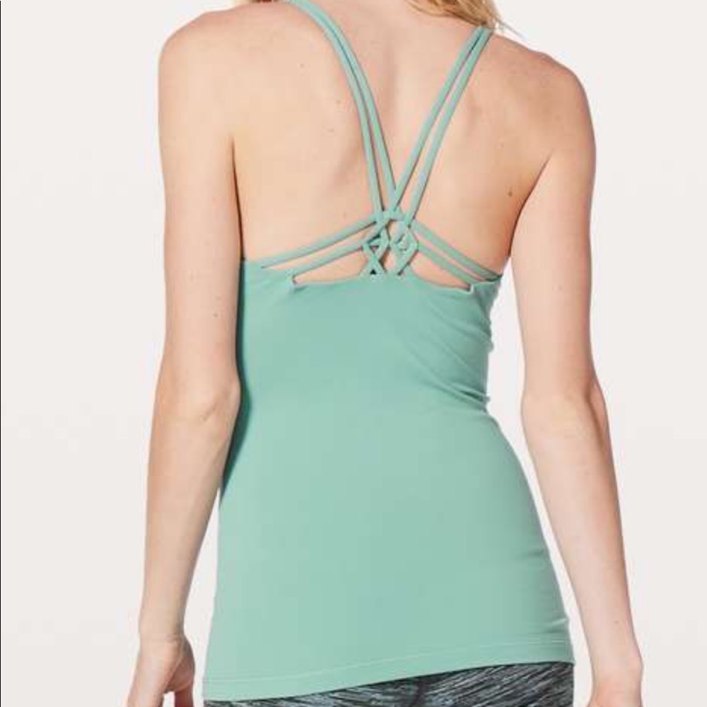 Lululemon Create Your Calm Tank Size 4 Rip Tide - Picture 2 of 8